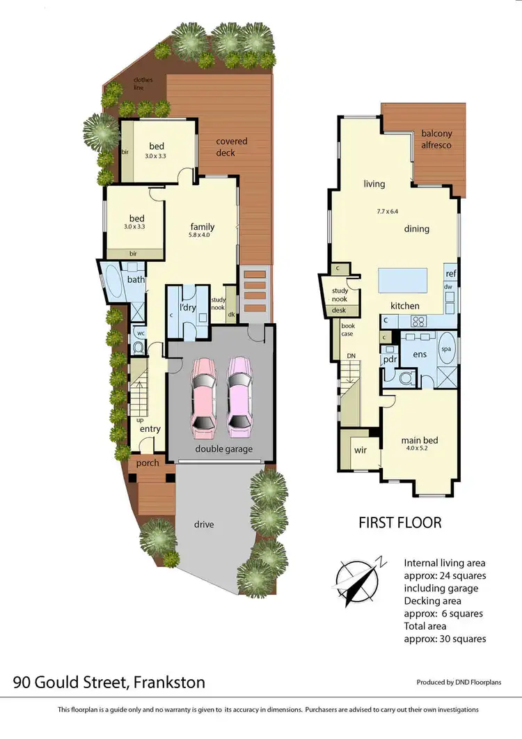 Floorplan of Homely house listing, 90 Gould Street, Frankston VIC 3199