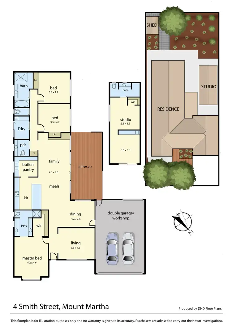 Floorplan of Homely house listing, 4 Smith Street, Mount Martha VIC 3934