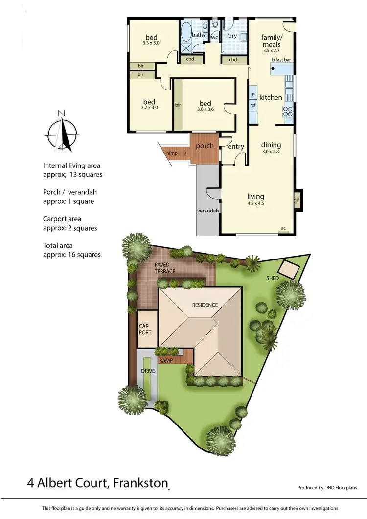 Floorplan of Homely house listing, 4 Albert Court, Frankston VIC 3199