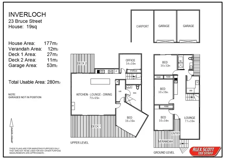 Floorplan of Homely house listing, 23 Bruce Street, Inverloch VIC 3996