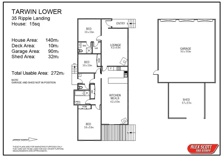 Floorplan of Homely rural property listing, 35 Ripple Landing, Tarwin Lower VIC 3956