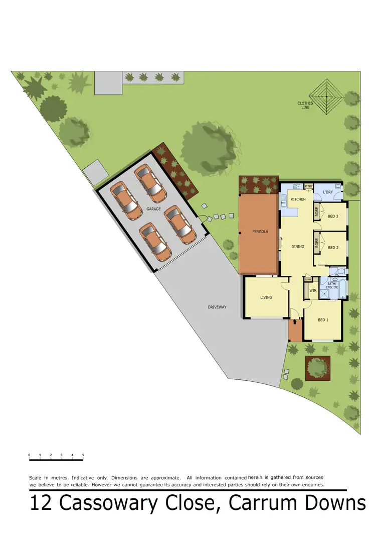 Floorplan of Homely house listing, 12 Cassowary Close, Carrum Downs VIC 3201