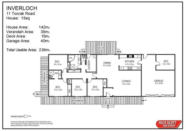 Floorplan of Homely house listing, 11 Toorak Road, Inverloch VIC 3996