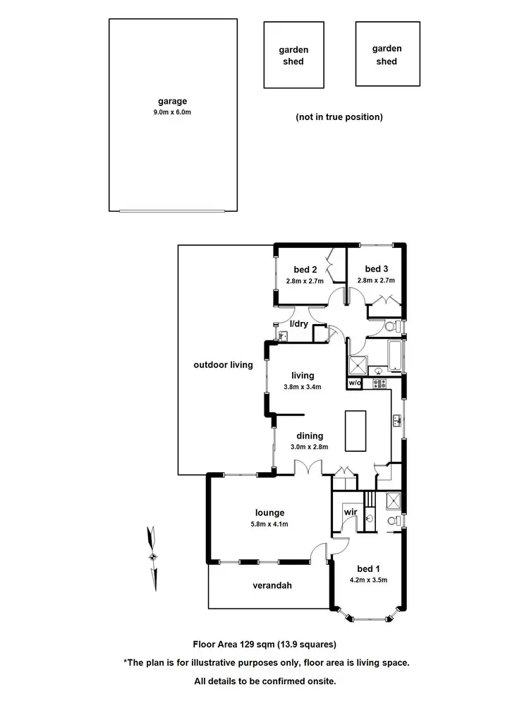 Floorplan of Homely house listing, 72 Farnham Road, Healesville VIC 3777