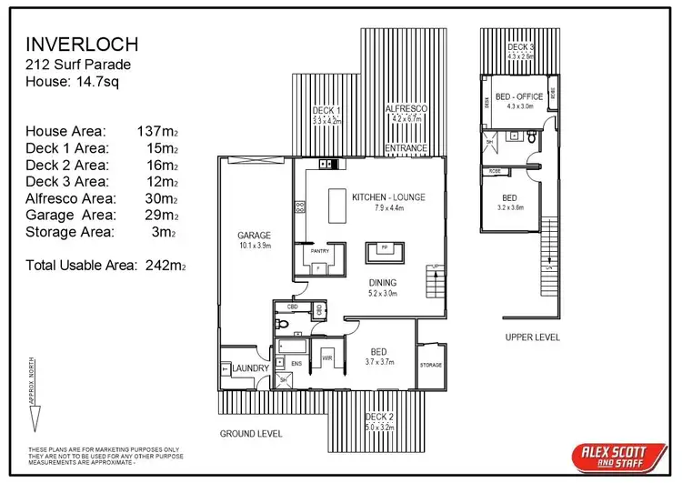 Floorplan of Homely house listing, 212 Surf Parade, Inverloch VIC 3996