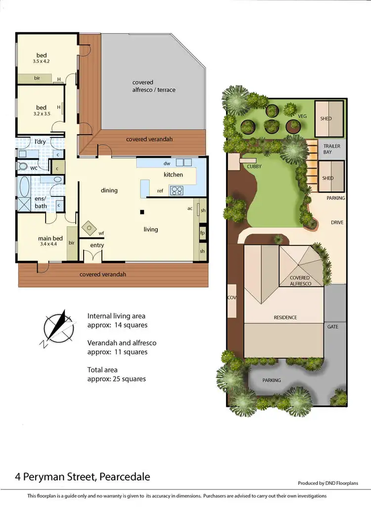 Floorplan of Homely house listing, 4 Peryman Street, Pearcedale VIC 3912
