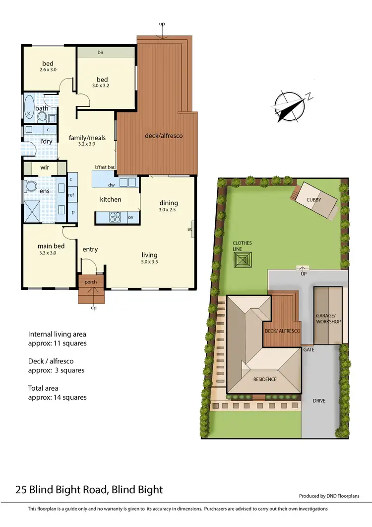 Floorplan of Homely house listing, 25 Blind Bight Road, Blind Bight VIC 3980