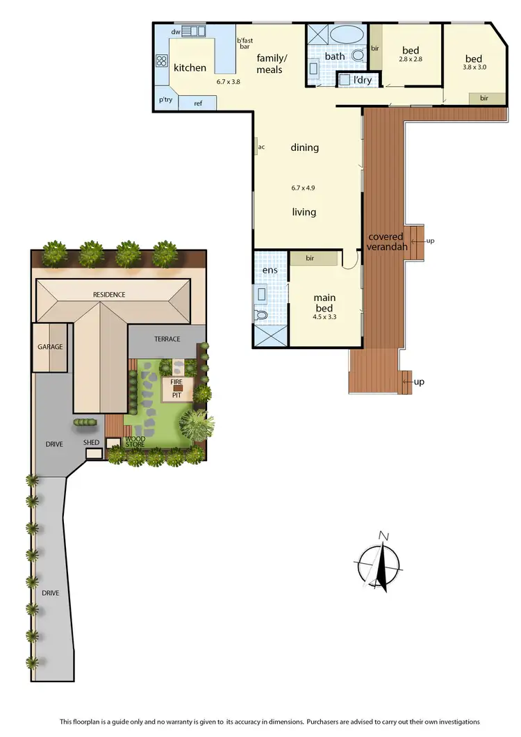 Floorplan of Homely house listing, 84A Eramosa Road East, Somerville VIC 3912