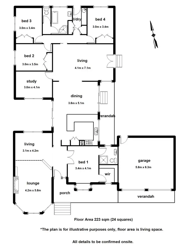 Floorplan of Homely house listing, 1 Gibbs Road, Healesville VIC 3777
