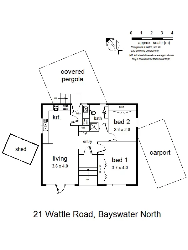 Floorplan of Homely house listing, 21 Wattle Road, Bayswater North VIC 3153