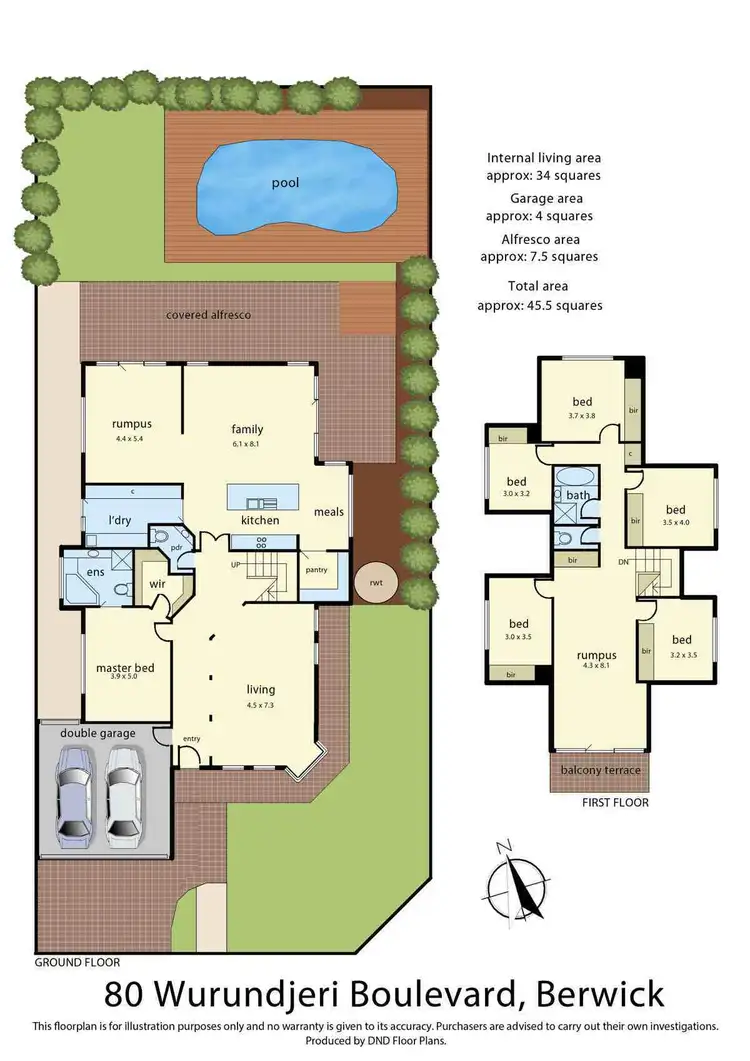Floorplan of Homely land listing, 80 Wurundjeri Blvd, Berwick VIC 3806