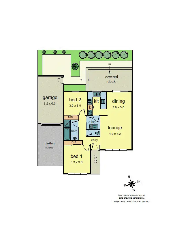 Floorplan of Homely unit listing, 53/355 Dorset Road, Croydon VIC 3136