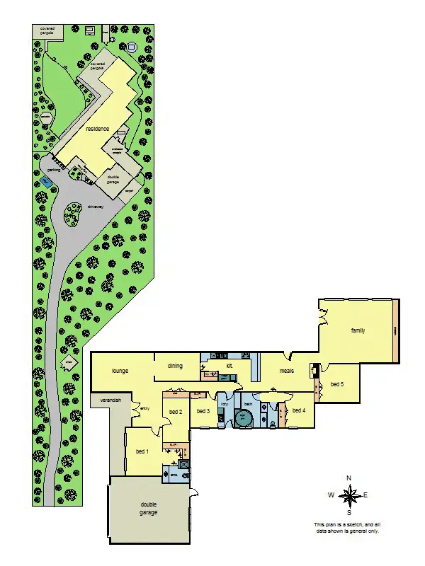 Floorplan of Homely house listing, 98A Alto Avenue, Croydon VIC 3136