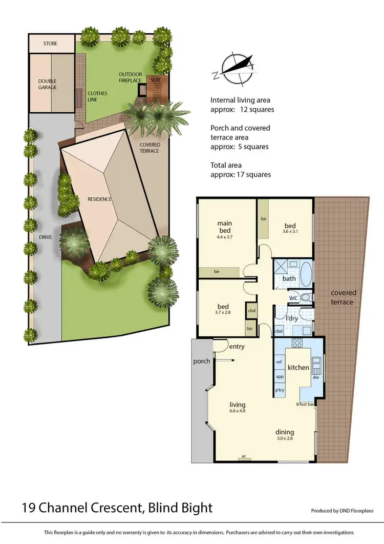 Floorplan of Homely house listing, 19 Channel Crescent, Blind Bight VIC 3980