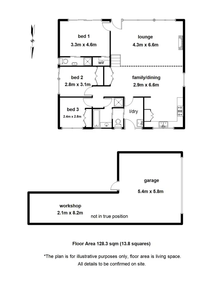 Floorplan of Homely house listing, 28-30 Beverley Drive, Healesville VIC 3777