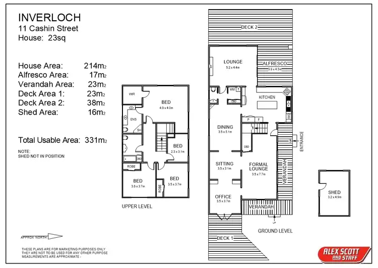 Floorplan of Homely house listing, 11 Cashin Street, Inverloch VIC 3996