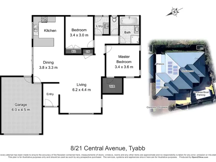 Floorplan of Homely unit listing, 8/21 Central Avenue, Tyabb VIC 3913
