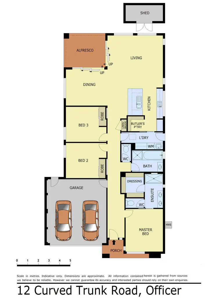 Floorplan of Homely house listing, 12 Curved Trunk Road, Officer VIC 3809