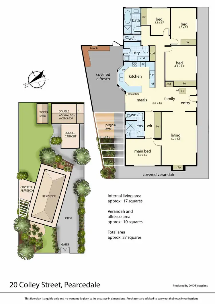 Floorplan of Homely house listing, 20 Colley Street, Pearcedale VIC 3912