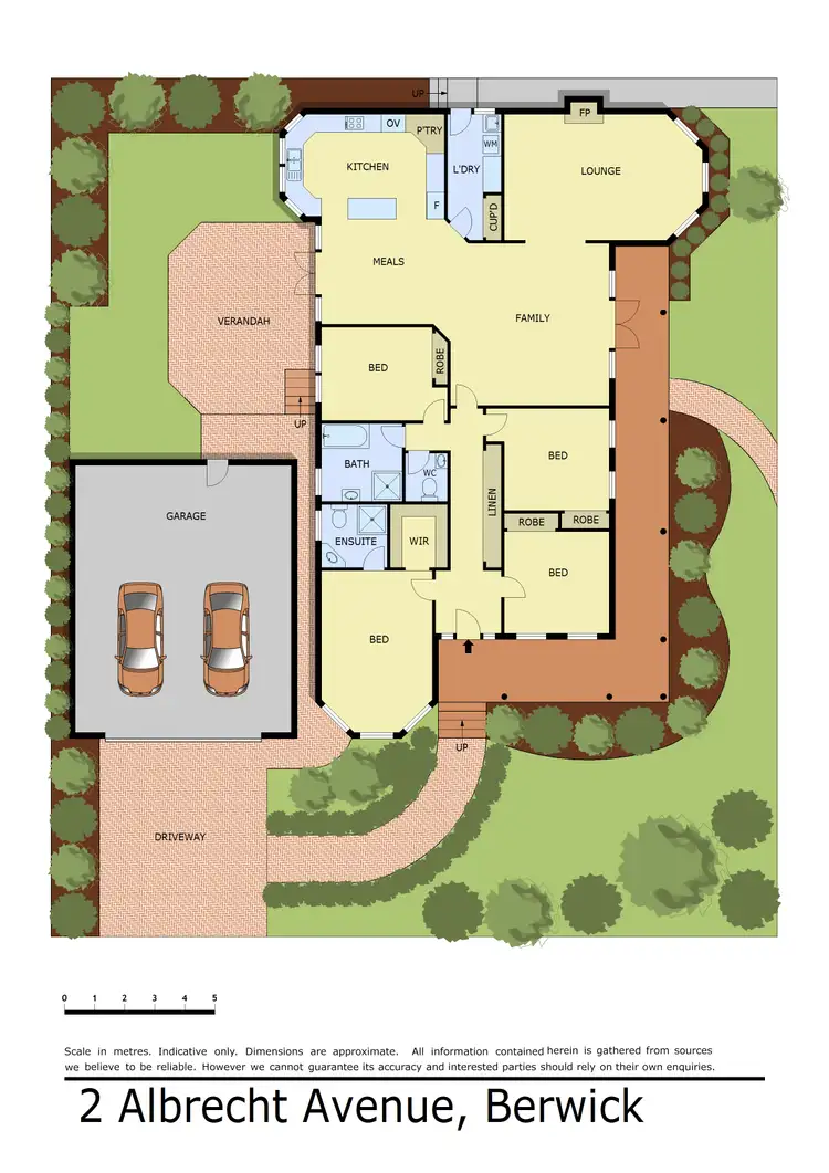 Floorplan of Homely house listing, 2 Albrecht Avenue, Berwick VIC 3806