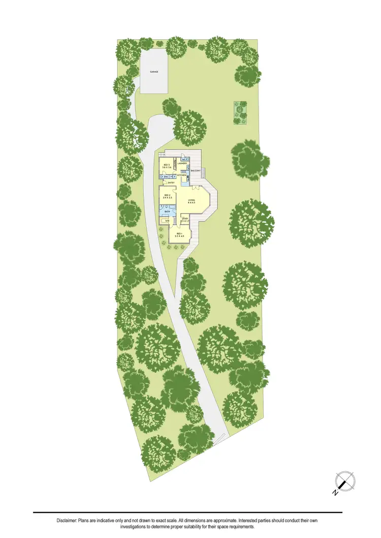 Floorplan of Homely house listing, 42 Selby-Aura Road, Menzies Creek VIC 3159