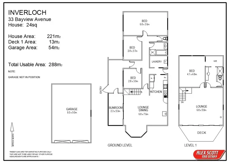 Floorplan of Homely house listing, 33 Bayview Avenue, Inverloch VIC 3996