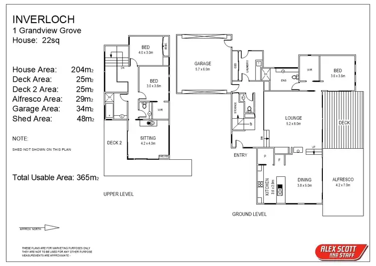 Floorplan of Homely house listing, 1 Grandview Grove, Inverloch VIC 3996
