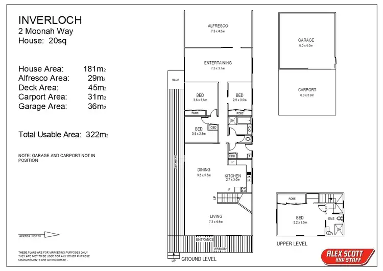 Floorplan of Homely house listing, 2 Moonah Way, Inverloch VIC 3996