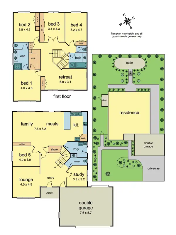 Floorplan of Homely house listing, 15 Federation Glen, Croydon Hills VIC 3136