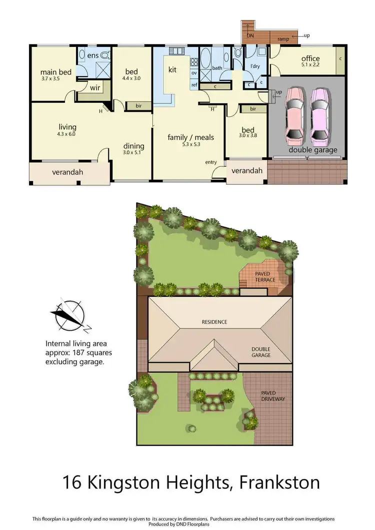 Floorplan of Homely land listing, 16 Kingston Heights, Frankston VIC 3199
