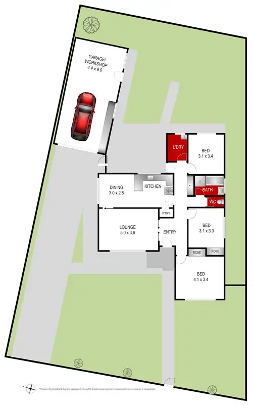 Floorplan of Homely house listing, 146 Anakie Road, Bell Park VIC 3215