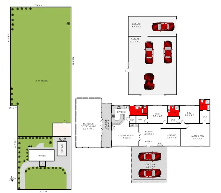 Floorplan of Homely house listing, 19 Minyip Road, Lara VIC 3212