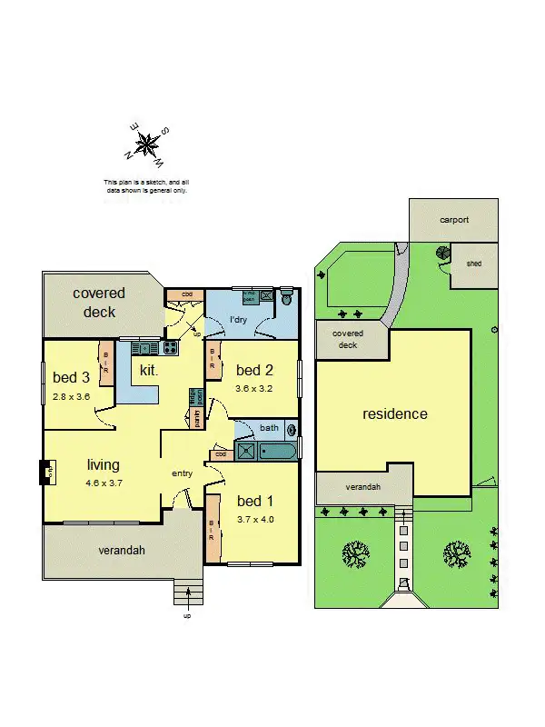 Floorplan of Homely house listing, 4A Kirtain Drive, Croydon VIC 3136