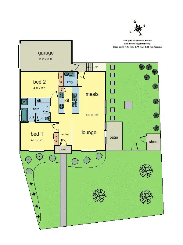 Floorplan of Homely house listing, 1/178 Bayswater Road, Croydon South VIC 3136