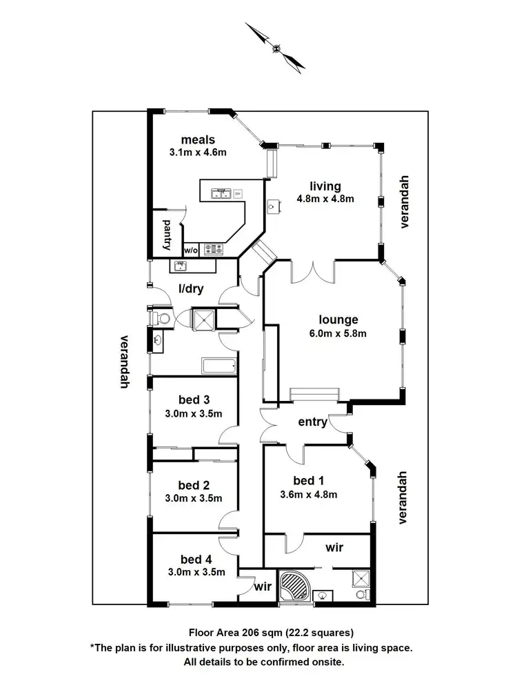 Floorplan of Homely house listing, 28 Carters Lane, Seville VIC 3139