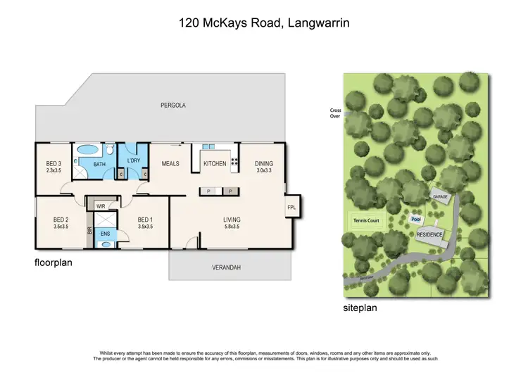 Floorplan of Homely rural property listing, 120 McKays Road, Langwarrin VIC 3910