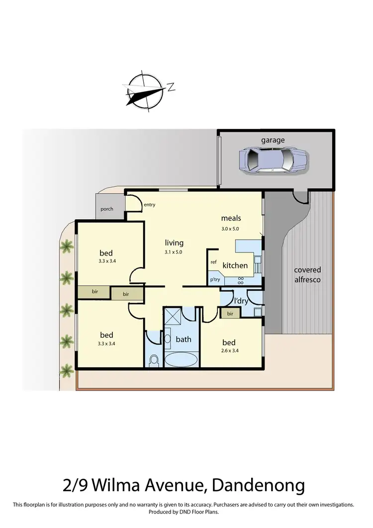 Floorplan of Homely house listing, 2/9 Wilma Avenue, Dandenong VIC 3175