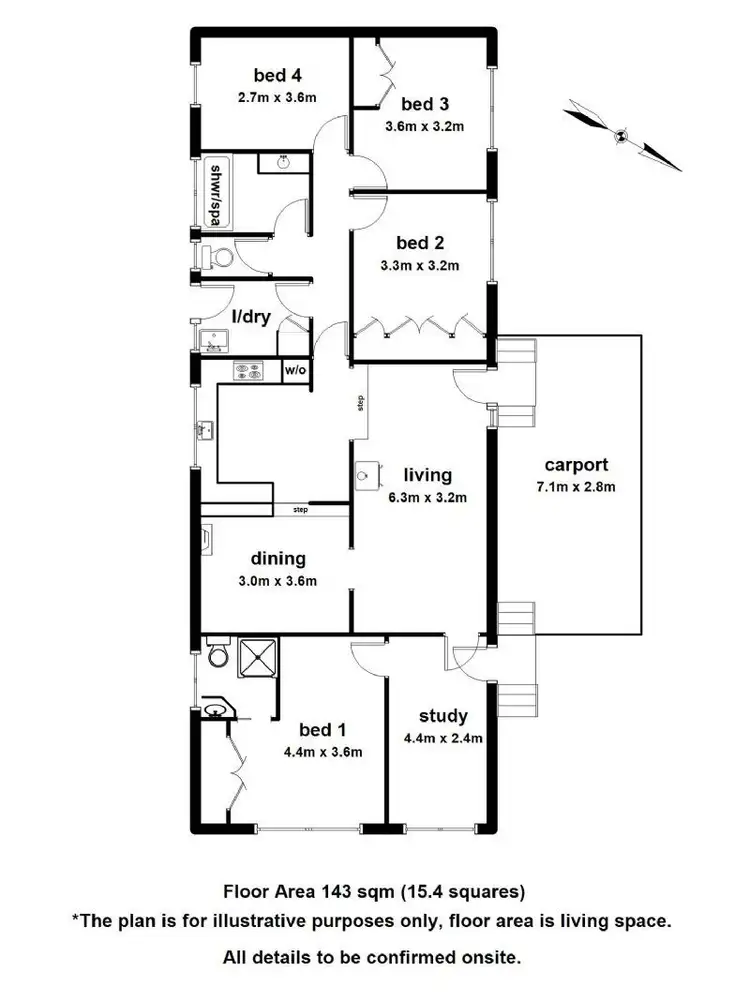 Floorplan of Homely house listing, 278 Don Road, Healesville VIC 3777