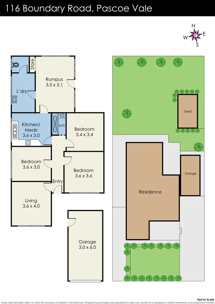 Floorplan of Homely house listing, 116 Boundary Road, Pascoe Vale VIC 3044