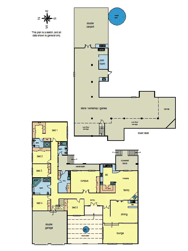 Floorplan of Homely house listing, 20 Brushy Park Road, Wonga Park VIC 3115