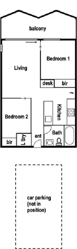 Floorplan of Homely apartment listing, Address available on request