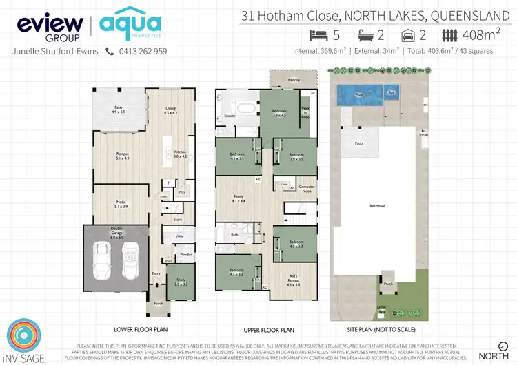 Floorplan of Homely house listing, 31 Hotham Close, North Lakes QLD 4509