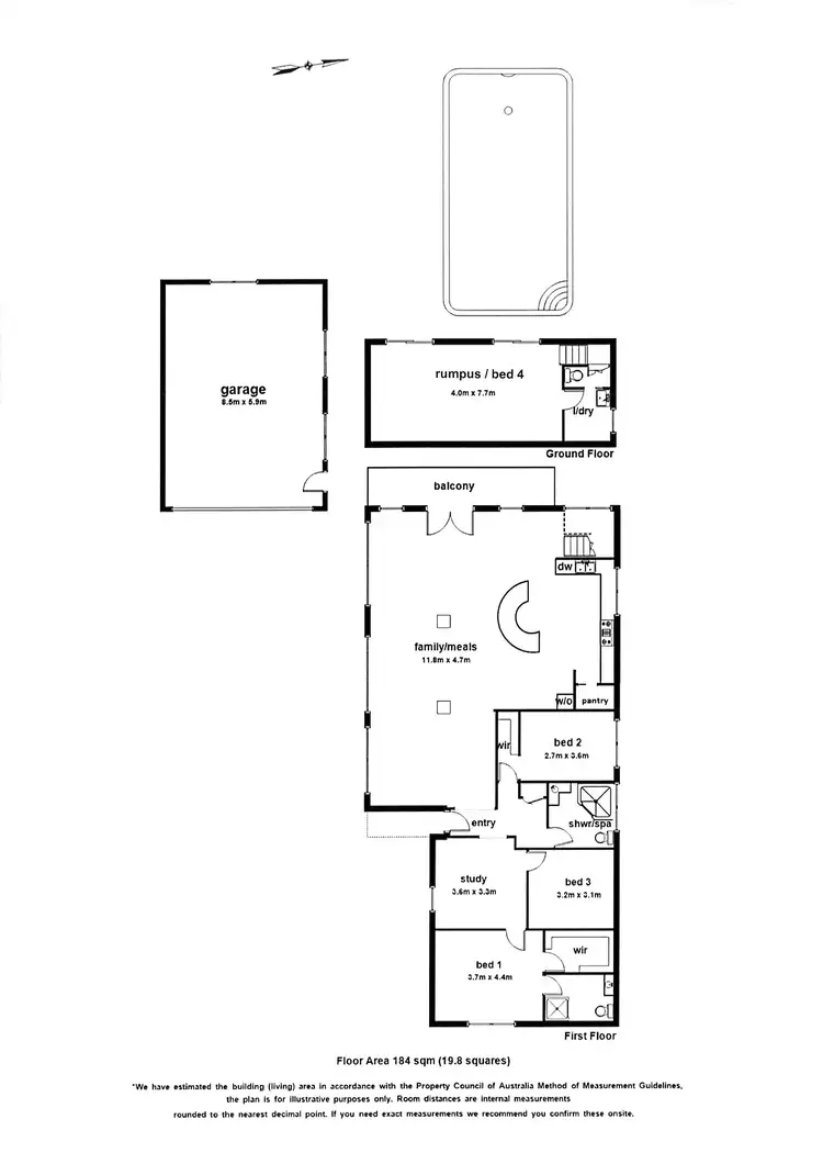 Floorplan of Homely house listing, 135 Anderson Street, Lilydale VIC 3140