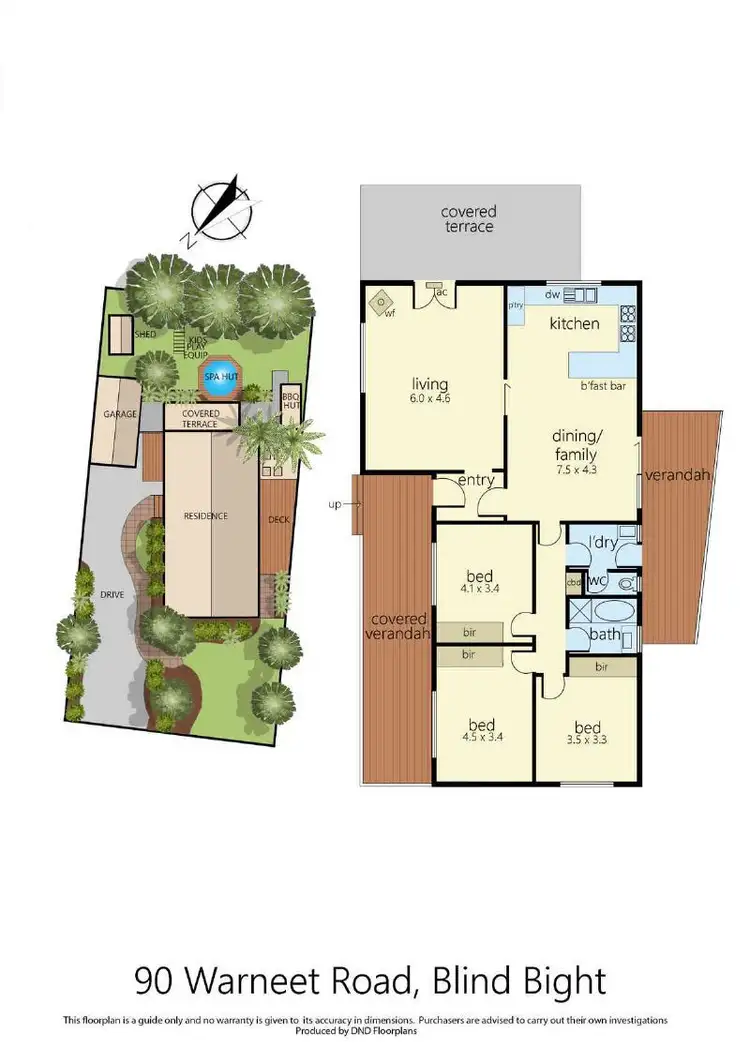 Floorplan of Homely house listing, 90 Warneet Road, Blind Bight VIC 3980