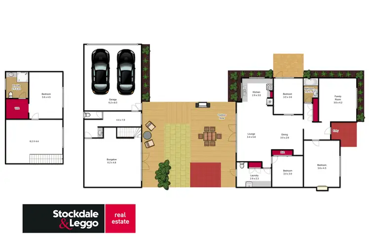 Floorplan of Homely house listing, 97 Kay Street, Traralgon VIC 3844