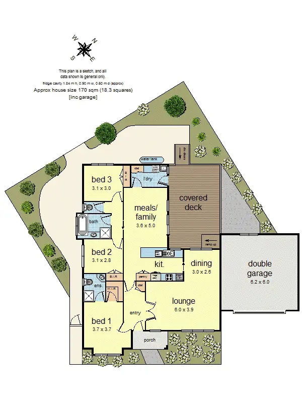 Floorplan of Homely house listing, 12/18-20 Hull Road, Croydon VIC 3136
