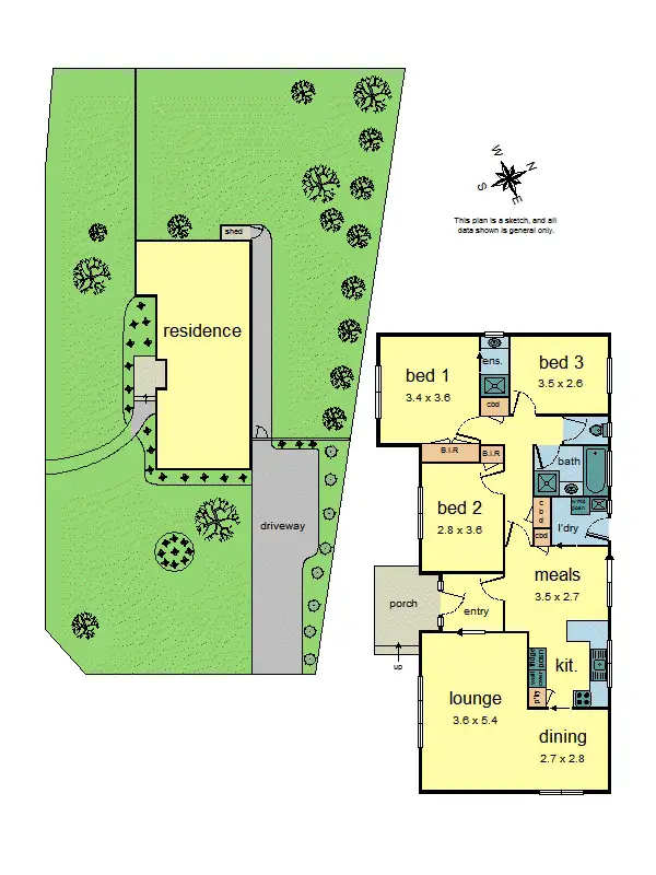 Floorplan of Homely house listing, 14 Statesman Crescent, Mooroolbark VIC 3138