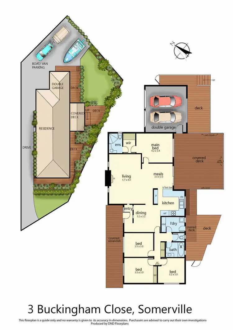 Floorplan of Homely house listing, 3 Buckingham Close, Somerville VIC 3912