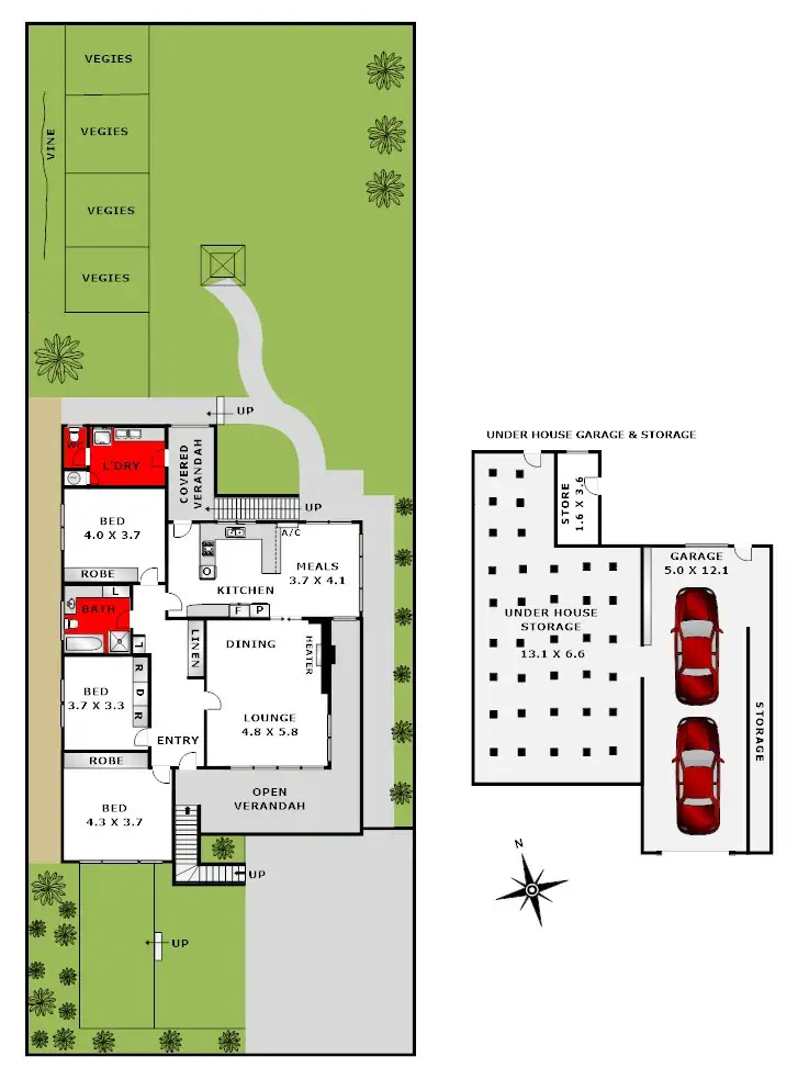 Floorplan of Homely house listing, 2 Corinella Street, Bell Post Hill VIC 3215