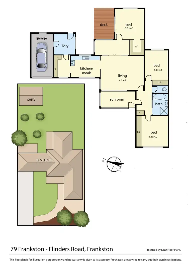 Floorplan of Homely house listing, 79 Frankston-Flinders Road, Frankston VIC 3199